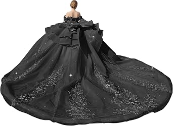 Lace Appliques Quinceanera Dresses Off Shoulder Tulle Ball Gown