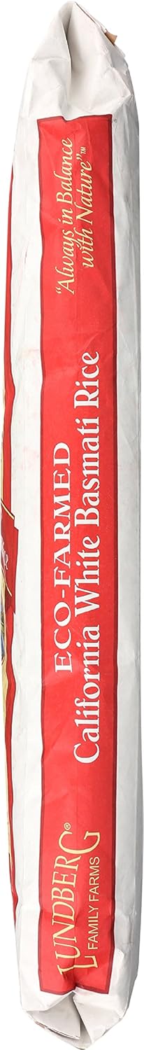 Lundberg Family Farms Basmati Rice, California White, 400 Ounce (Pack of 1)