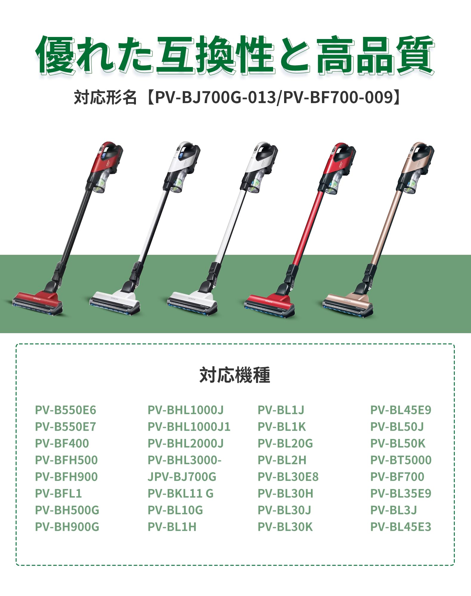 Amazon.co.jp: 日立掃除機フィルター HITACHI掃除機PV-BJ700G