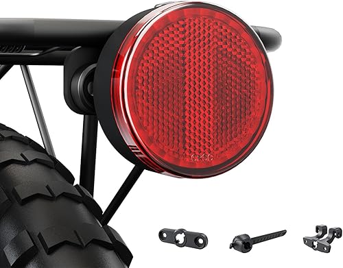 220 Wide Visible Safety Flashlight Bike Tail Light with 150 Lumens, IPX6 Waterproof,Type-C, Alarm Mode, Easy Install Bicycle Back Light Rechargeable