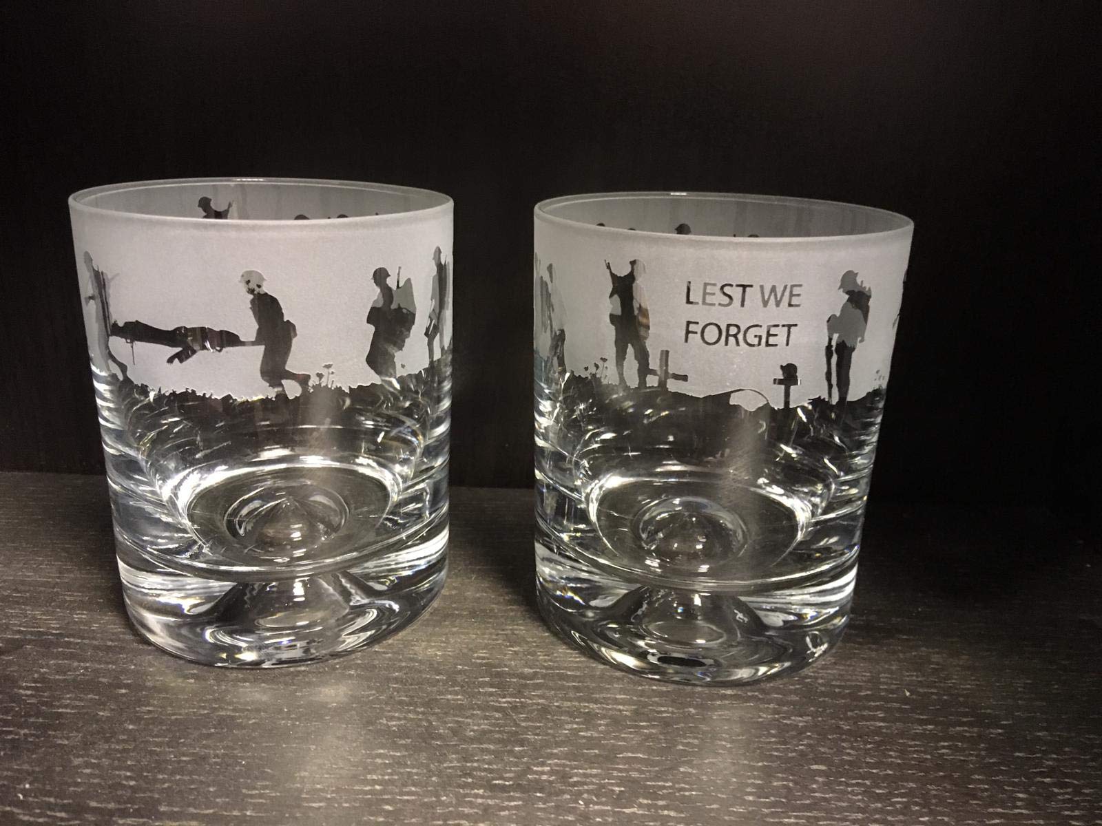 Milford Collection Lest We Forget Whisky Tumbler (1 Glass)