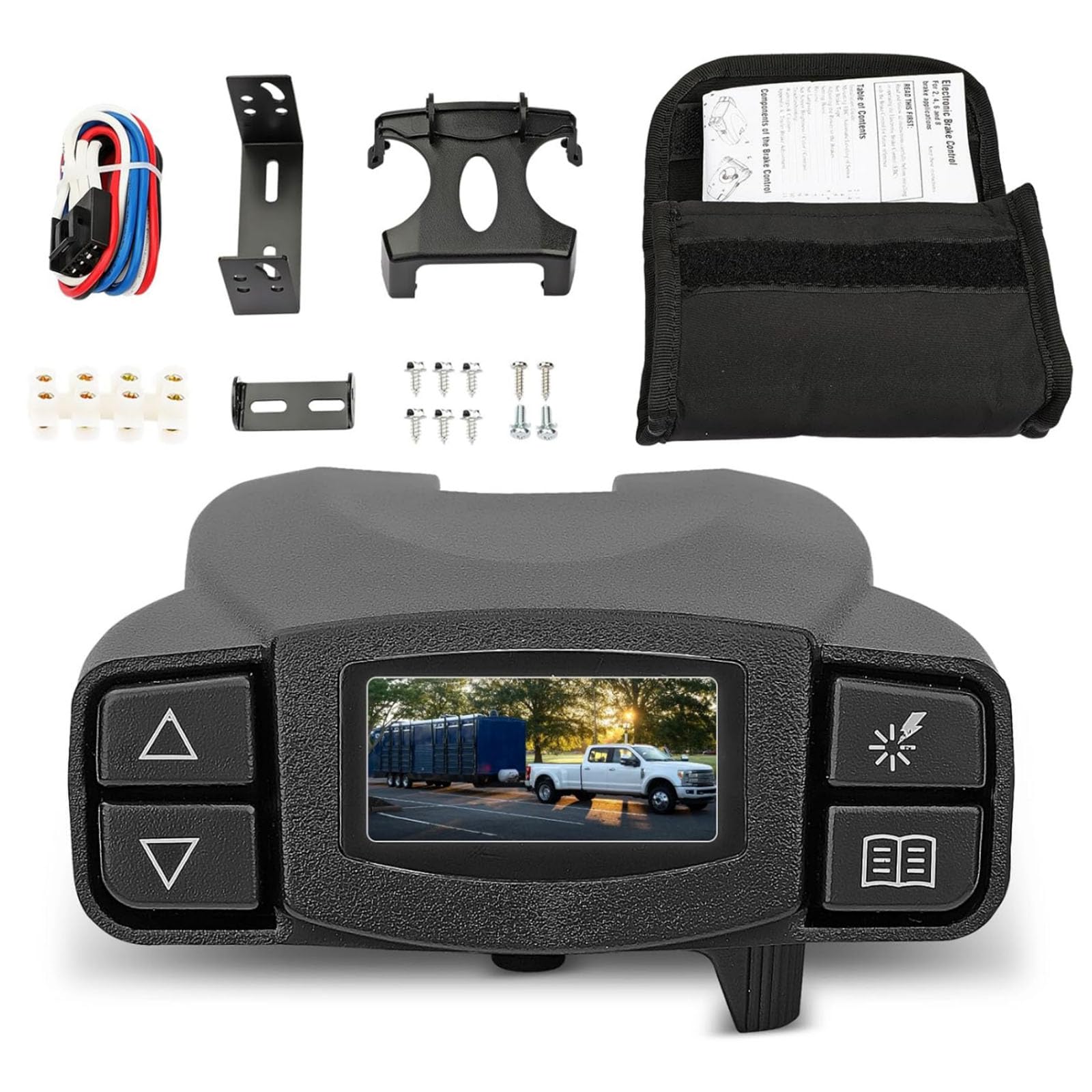 ZEZEFUFU RV-Elektro-Anhänger-Bremssteuermodul-Kit 90195 für Tekonsha P3 Prodigy Elektroanhänger