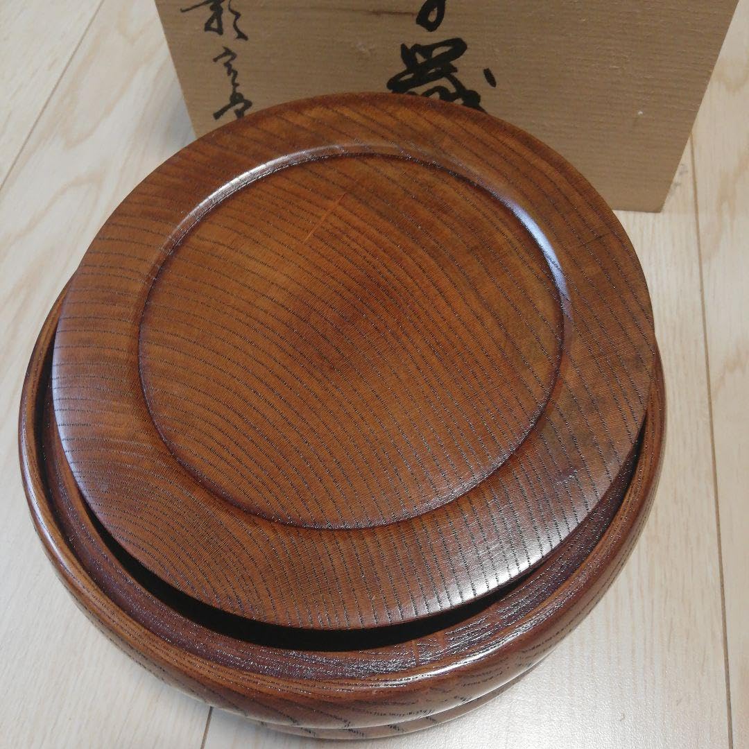 Amazon.co.jp: 伝統工芸品 欅けやき くりぬき 菓子器 天然うるし