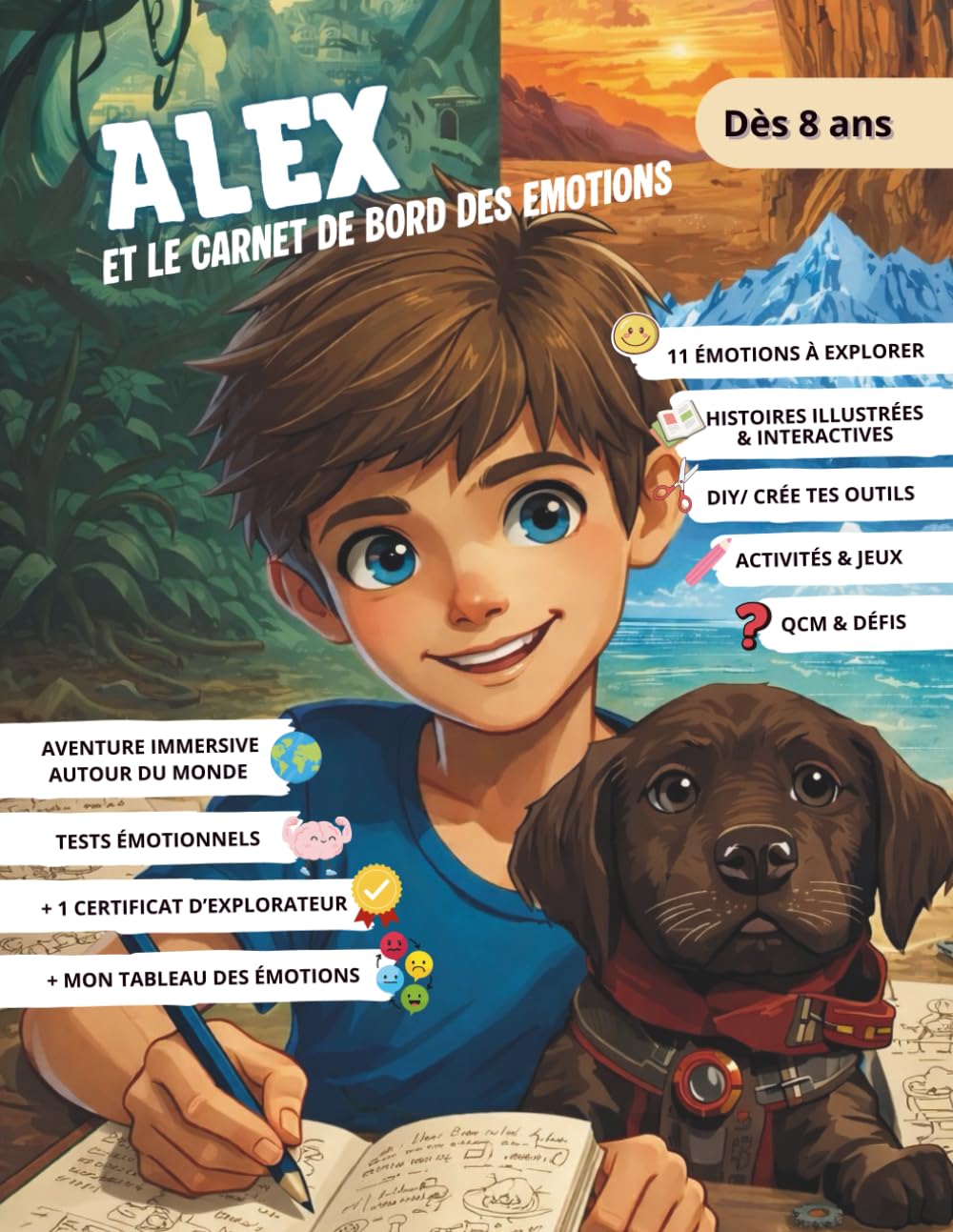 Alex et le carnet de bord des émotions