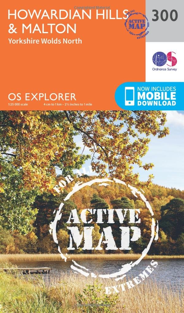 Howardian Hills and Malton by Ordnance Survey (Sheet map, folded)