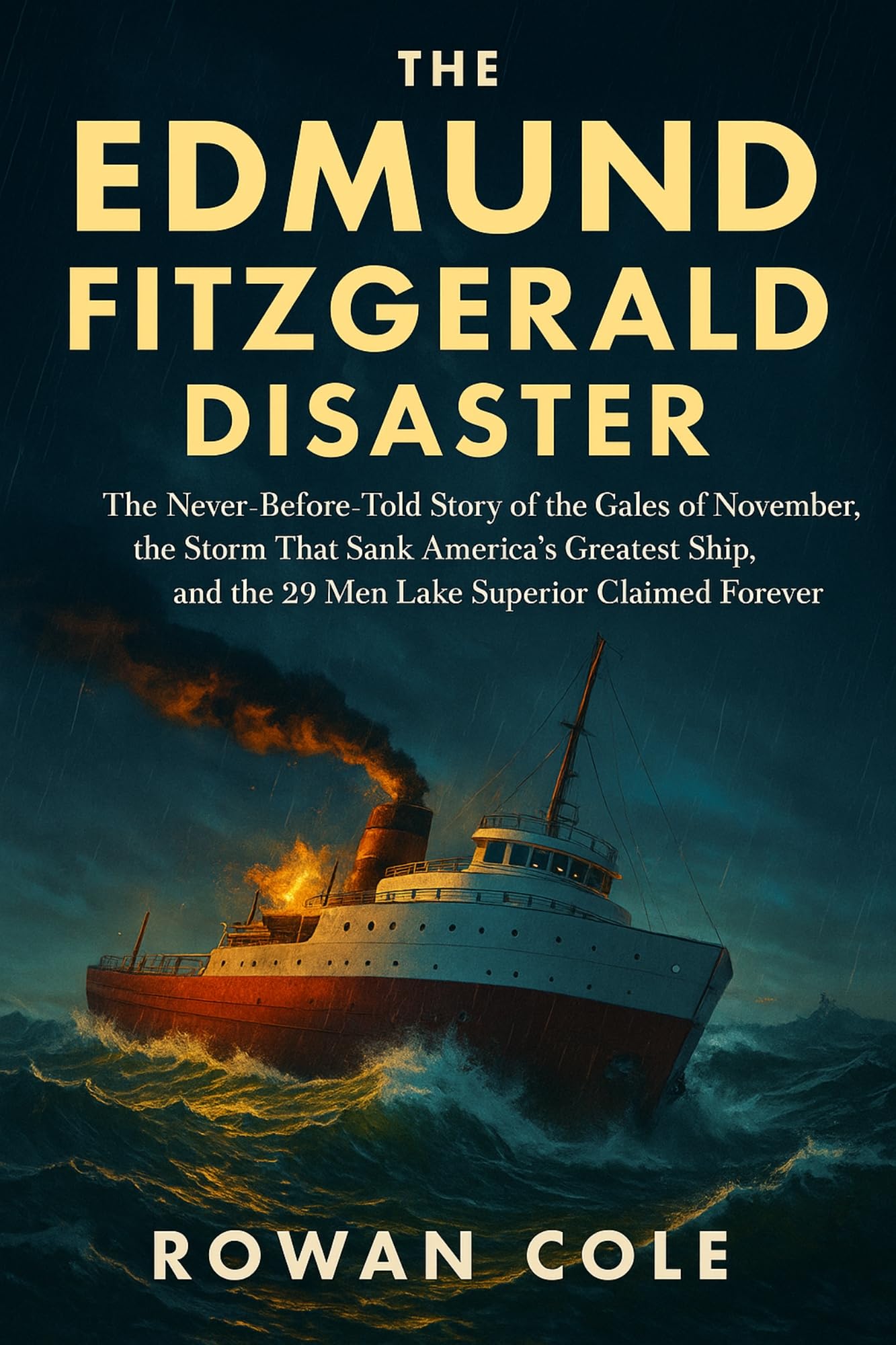 The Edmund Fitzgerald Disaster : The Never-Before-Told Story of the Gales of November, the Storm That Sank America’s Greatest Ship, and the 29 Men Lake Superior Claimed Forever