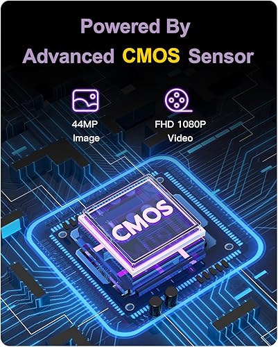 Miniatura 2 de Cámara digital, FHD 1080P para niños con cordón para el cuello, tarjeta de 32 GB, zoom digital antivibraciones 16X, cámaras de disparo de punto de