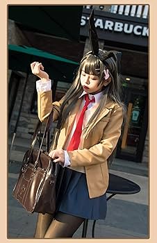 Amazon.co.jp: 青春ブタ野郎 桜島麻衣 さくらじま まい コスプレ衣装