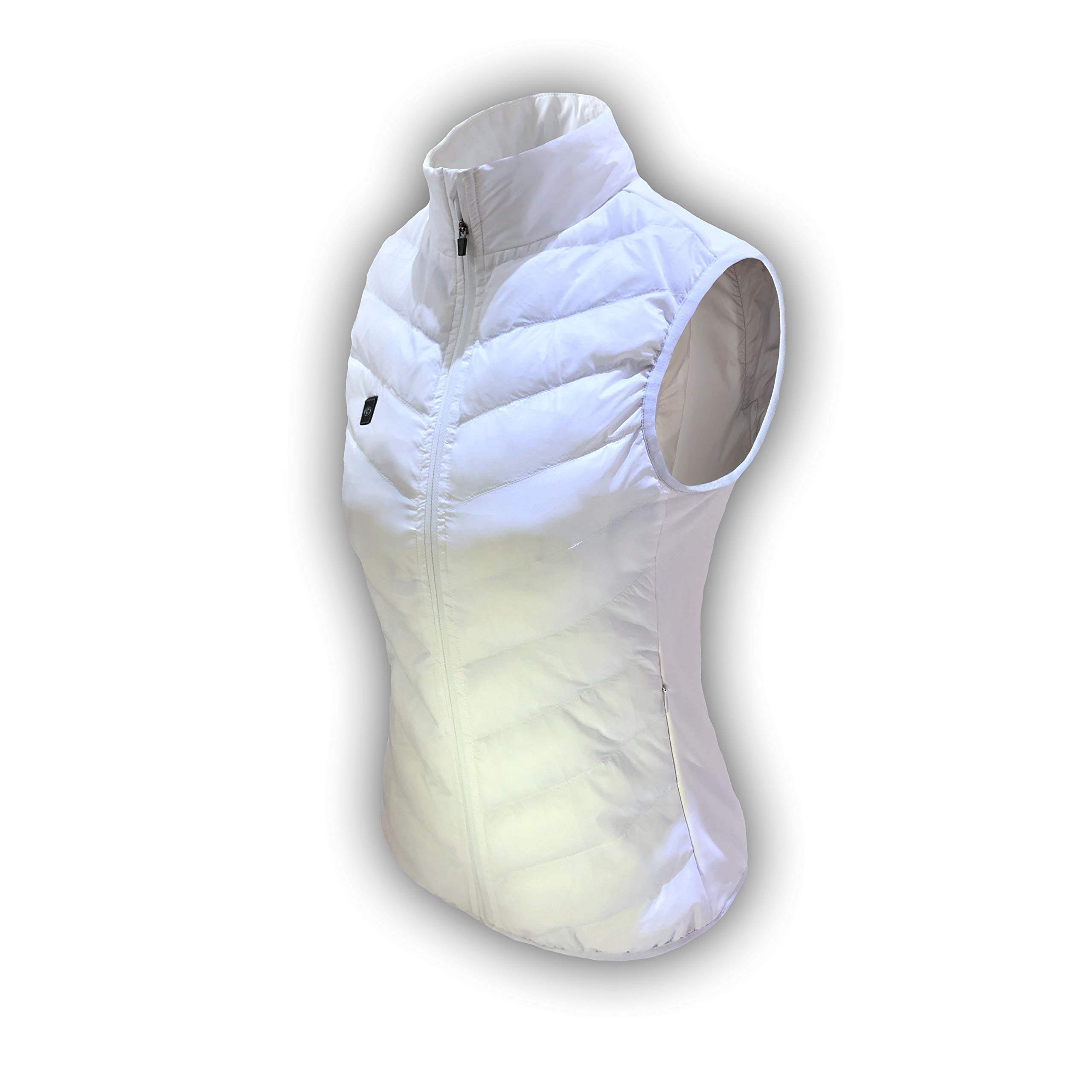 Accensione USB Caldata Womens White Vestito - Dettaglio