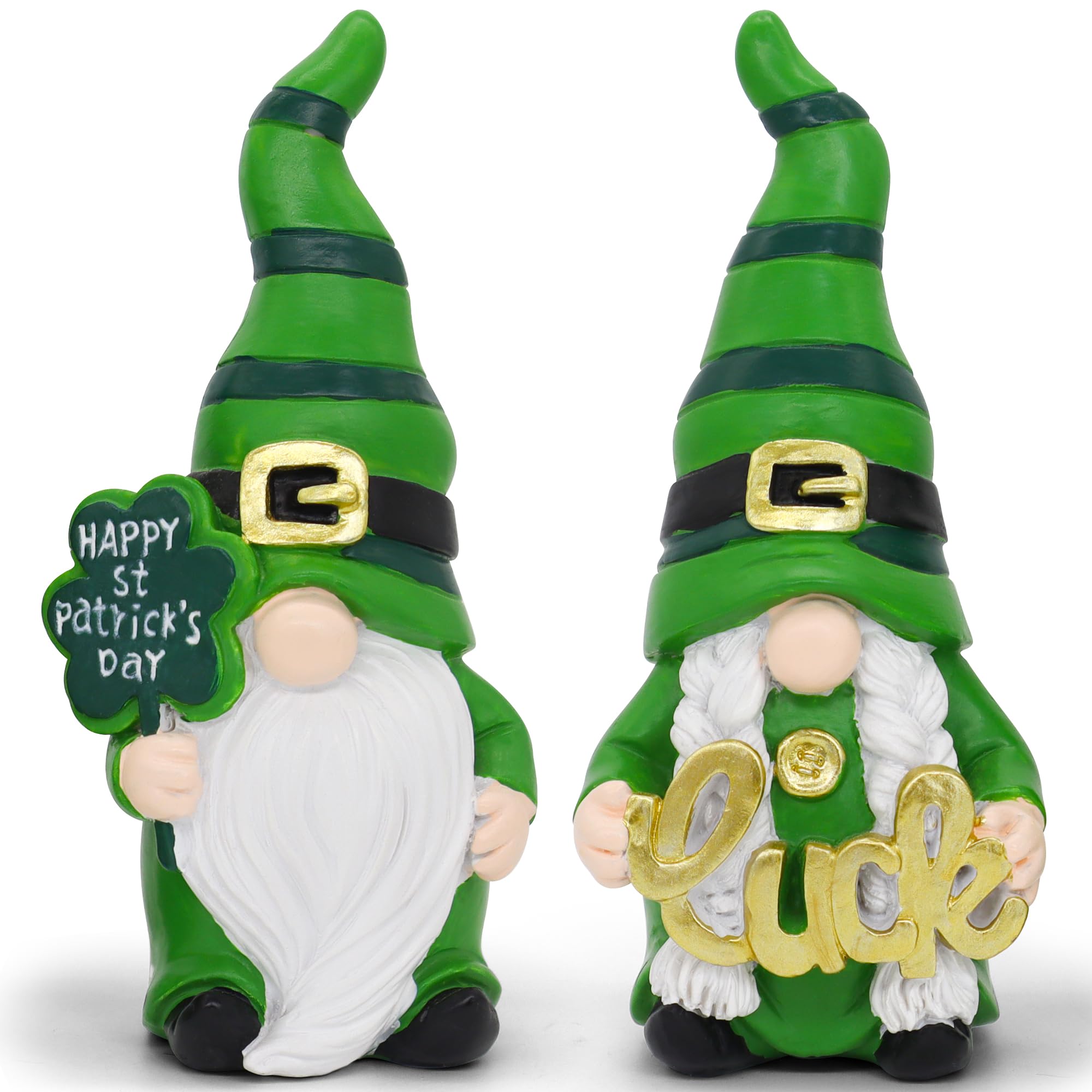 Peluche Saint-Patrick Leprechaun vert cadeau folklorique original