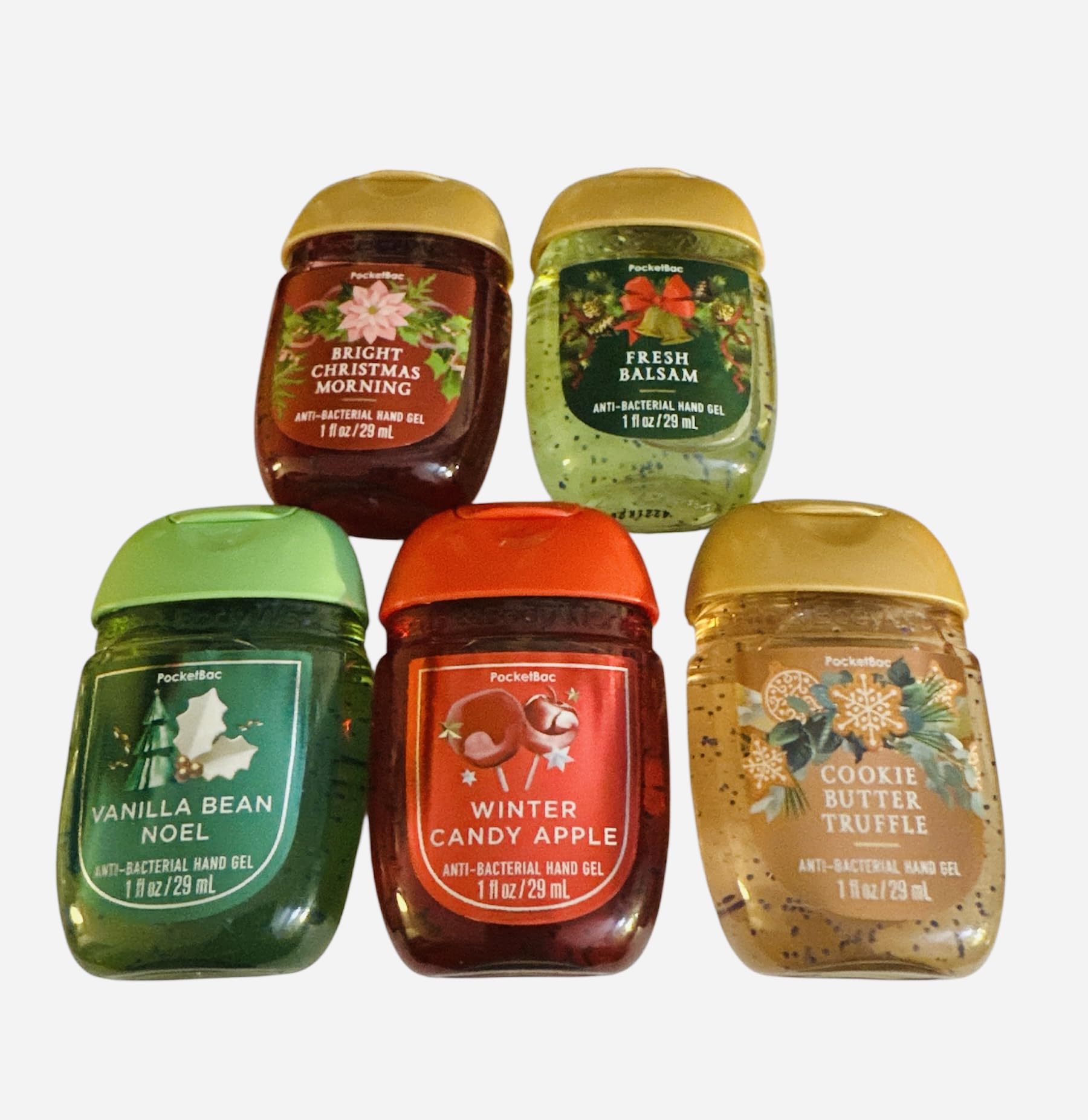 Amazon.com : Bath & Body Works 5 Pack Pocketbac Holiday Traditions