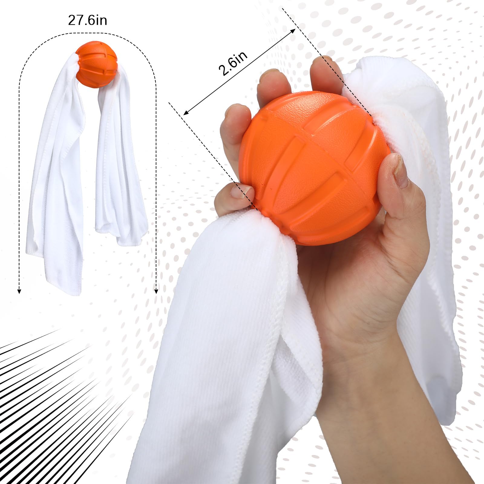 WinnerWhy Softball Baseball Pitching Towel Training 2.6 Inch Softball Baseball Training Equipment Throwing Technique Device Designed for All Ages and Skill Levels