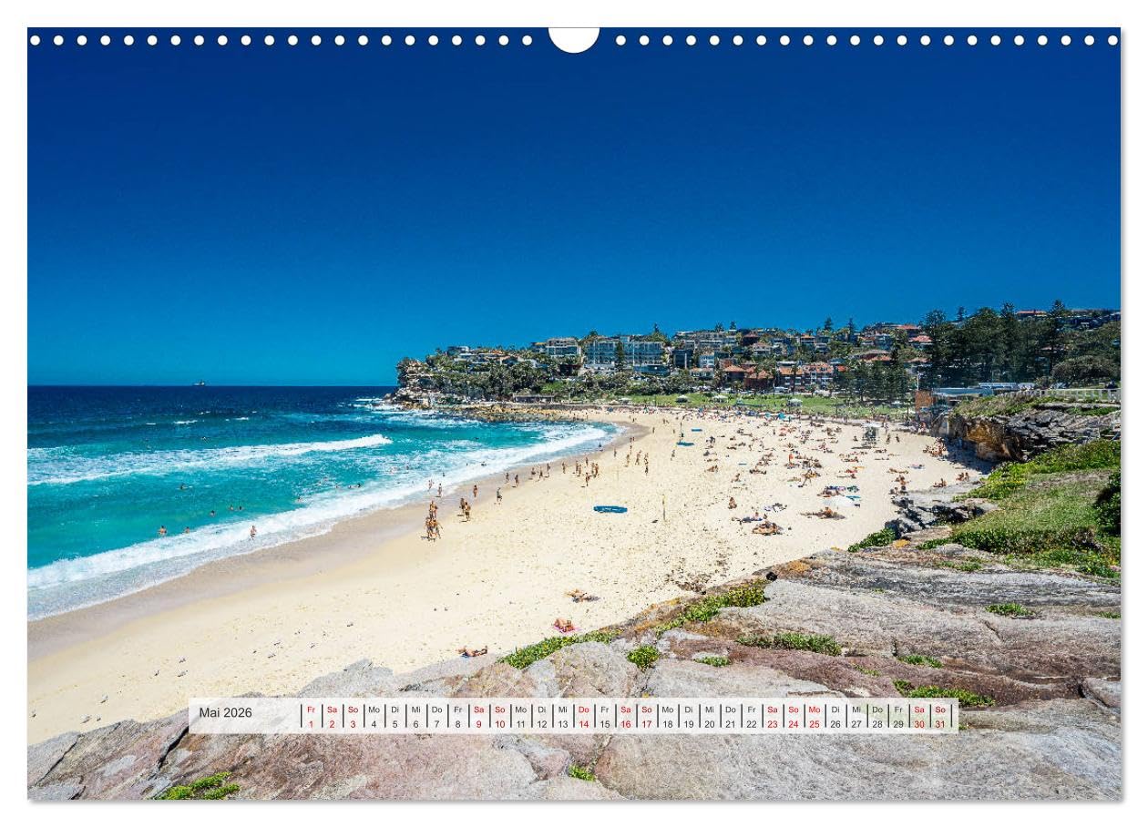 Sydney - Australien (Wandkalender 2026 DIN A3 quer), CALVENDO Monatskalender: Australiens Metropole am Südpazifik (CALVENDO Orte)