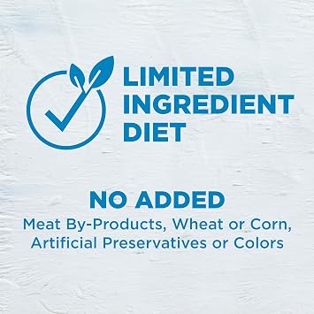 Wellness Simple Limited Ingredient Diet Adult Dry Dog Food, Wholesome Grain Kibble, Sensitive Stomach, Skin & Coat Support, Natural, Chicken Free, Lamb and Oatmeal Recipe, 26 lb Bag