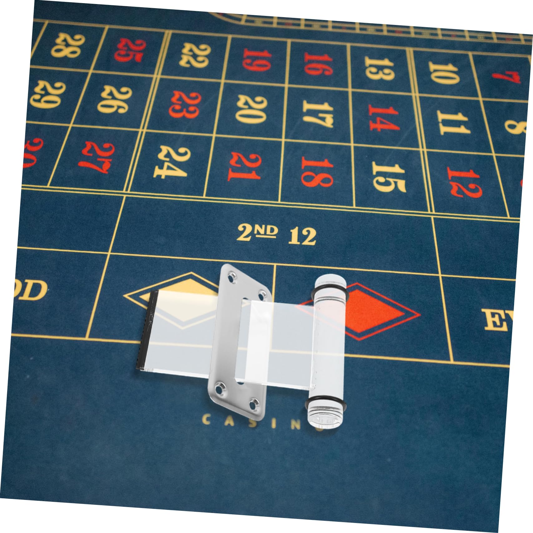 Alipis 1set Slot Money Storage Jar Stainless Steel Slot Acrylic Tip Box for Poker Table Accessories Easy to Use Cash for Collecting Chips and