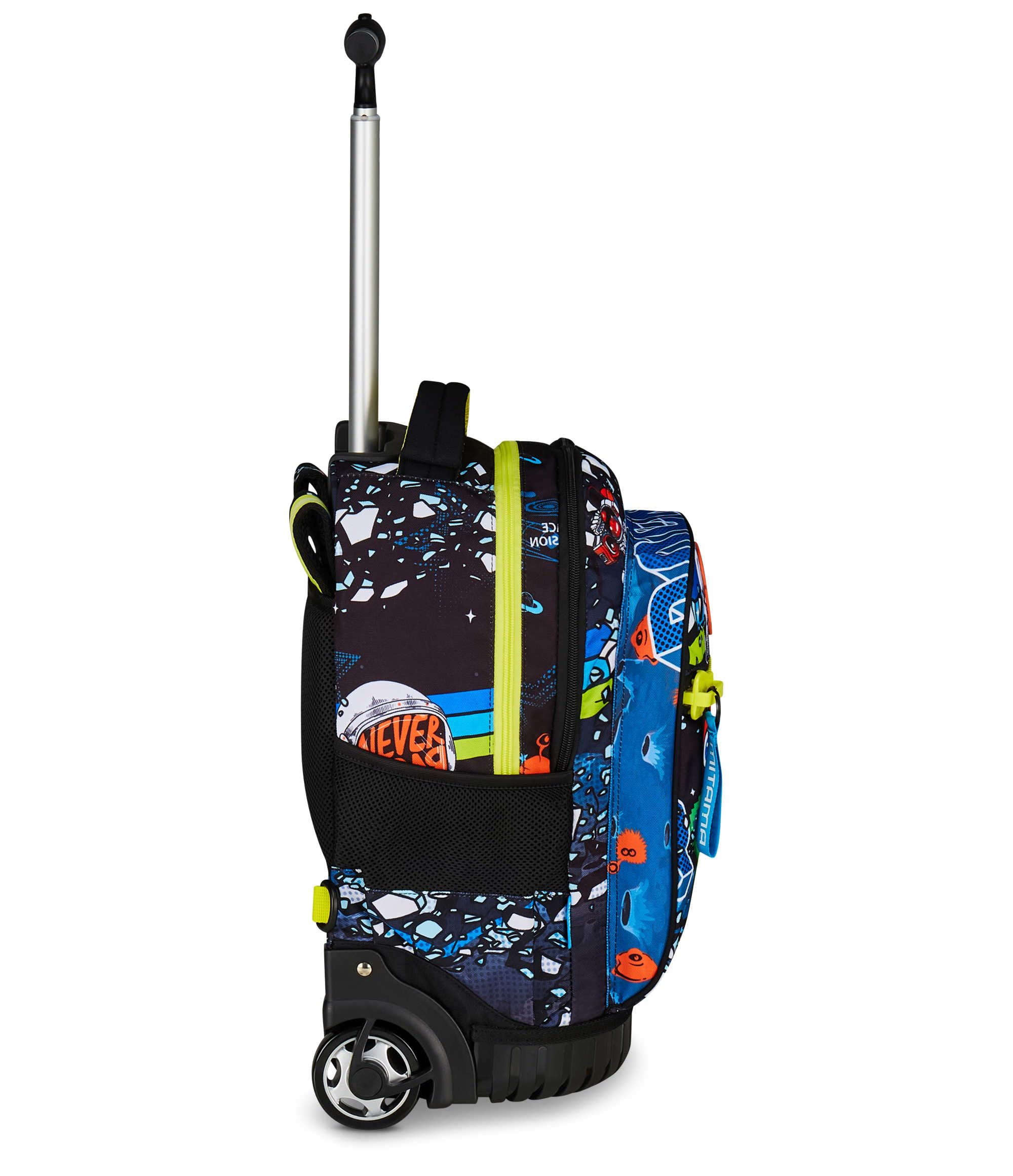 Mitama Trolley Run Extra DISCO SPACE, 33 Lt, Tasche multifunzione, Spallacci uso zaino, Per bambini, scuola elementare e media, Tempo libero e viaggi