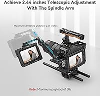 Vista 3 de SmallRig Montaje EVF ajustable con abrazadera NATO MD3507