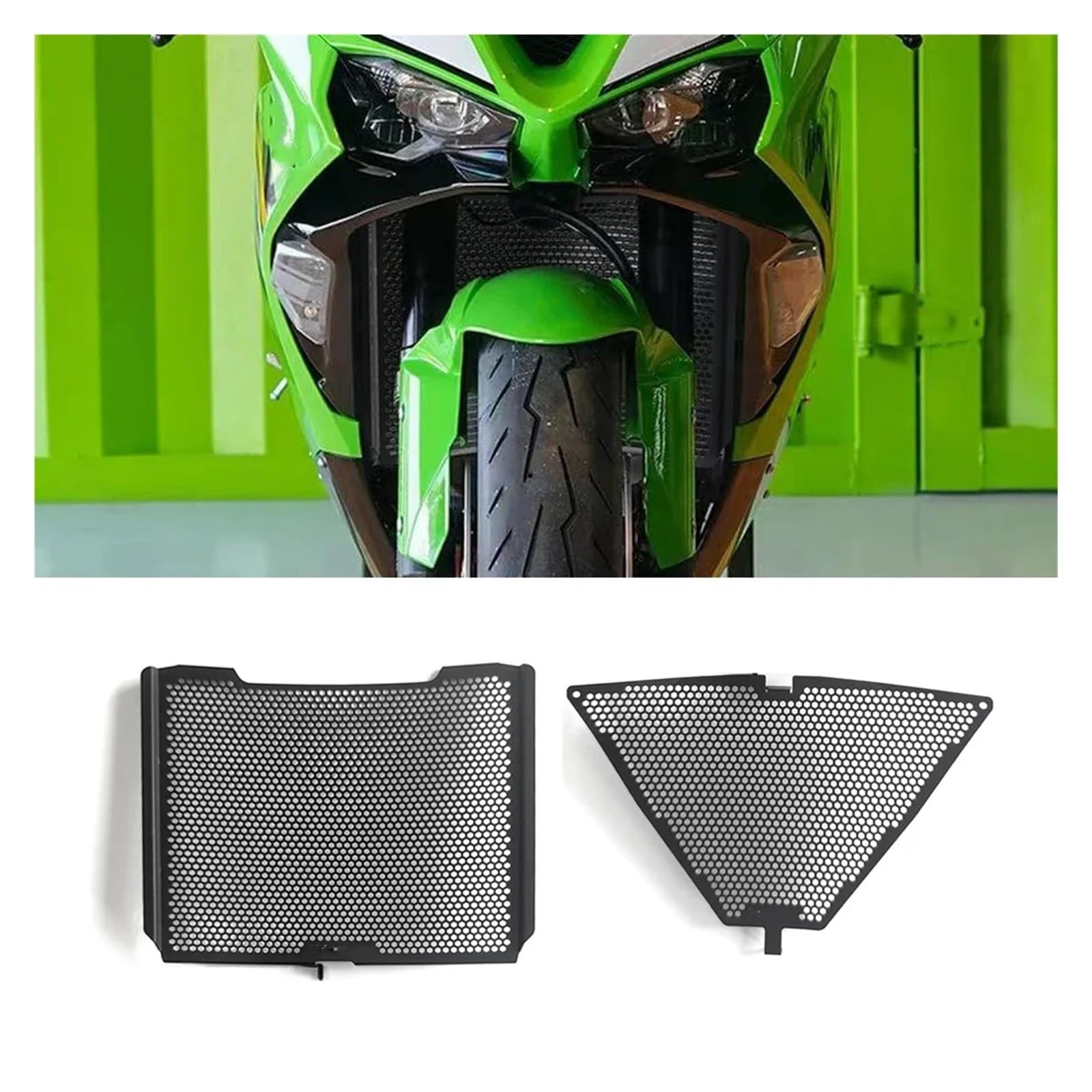 Grille de Radiateur de Moto pour ZX-6R ZX6R 2024-2026 Moto Radiateur Noyau Gardes Calandre Couverture Protection Garde Protetor Grill