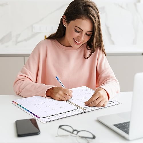 Miniatura 2 de Agenda mensual 2026-2027, planificador académico 2026-2027, julio 2026 - diciembre 2027, 9 x 11 pulgadas, agenda mensual de 18 calendario con