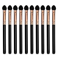 Vista 8 de 20 aplicadores profesionales de sombra de ojos, punta de esponja, reutilizables, espuma mezclable, maquillaje, sombra de ojos, cepillo aplicador