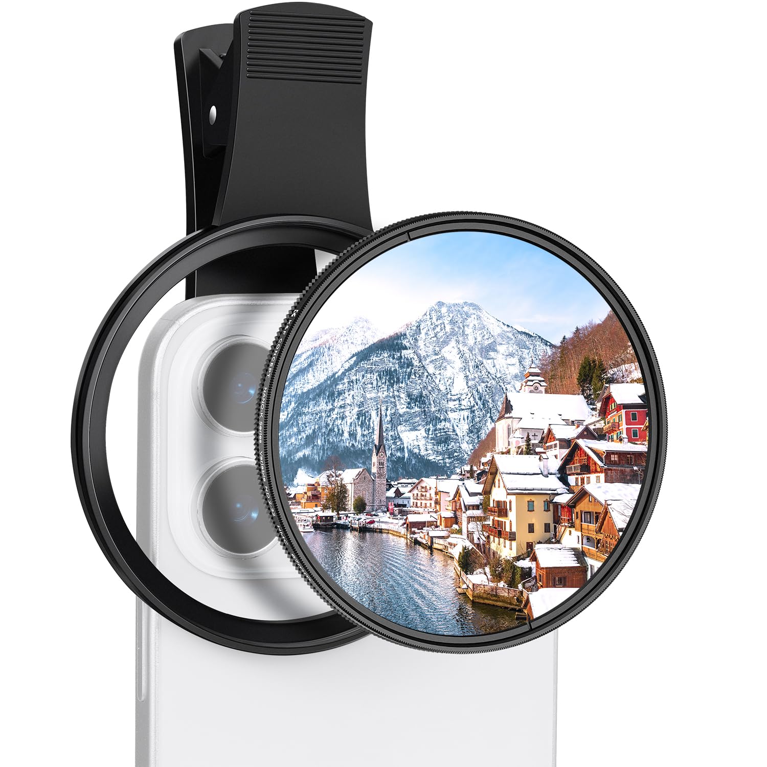 K&F Concept 67mm Clip-on ND2-32 Phone Camera Lens Filter Kit, Multi-Coated Variable Neutral Density Light Reduction Filter Compatible with iPhone 16 15 14 13 12 11 and Other Smart Phone-image-25