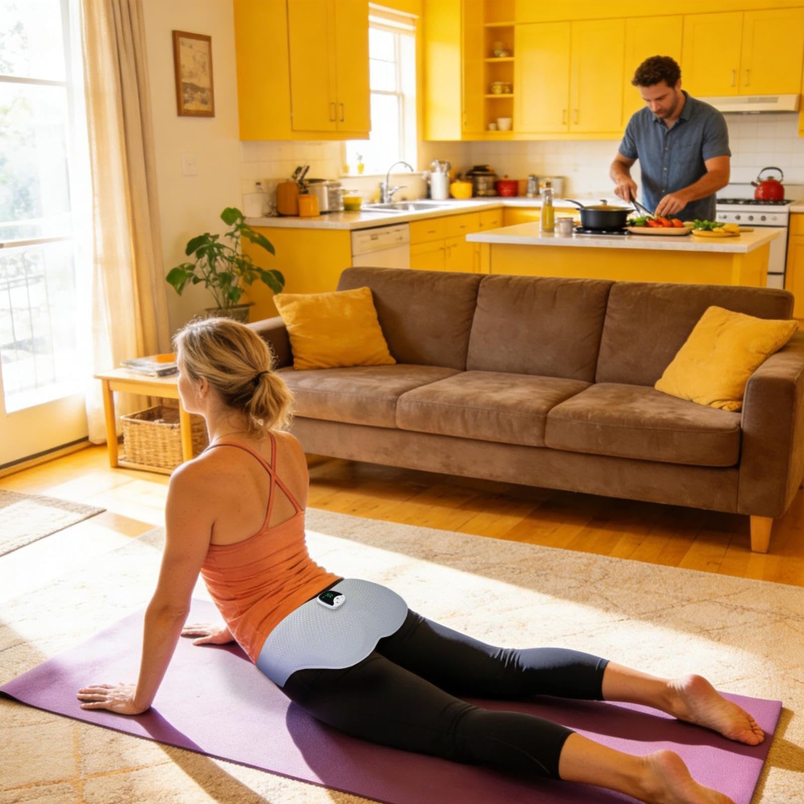 Generico Elettrostimulatore Glutei - Stimolatore Muscolare Elettronico | Trainer Glutei EMS | 10 modalità, 30 Livelli di Intensità, Telecomando Wireless, Ricaricabile, Scolpisce e Rassoda i Gluteis