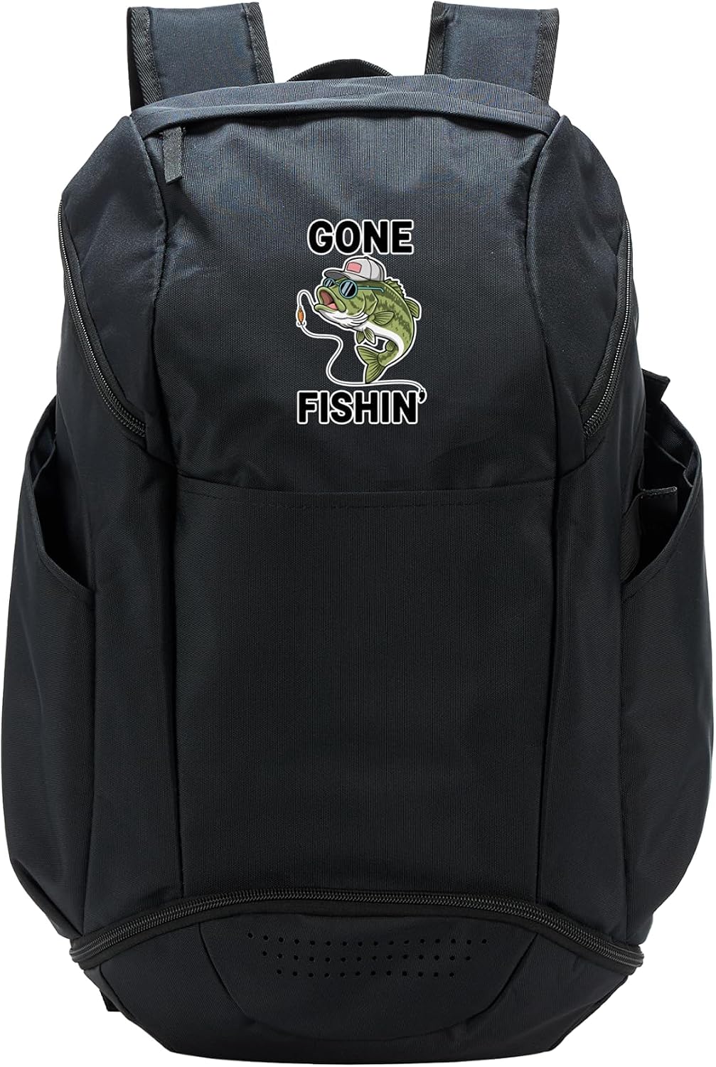 Gone Fishin Funny Fishing Bass For Boys Outdoors Sport Backpack