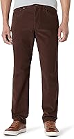 Amazon Essentials Men's Straight Fit Stretch Corduroy Pants - Comfortable 5-Pocket Casual Style