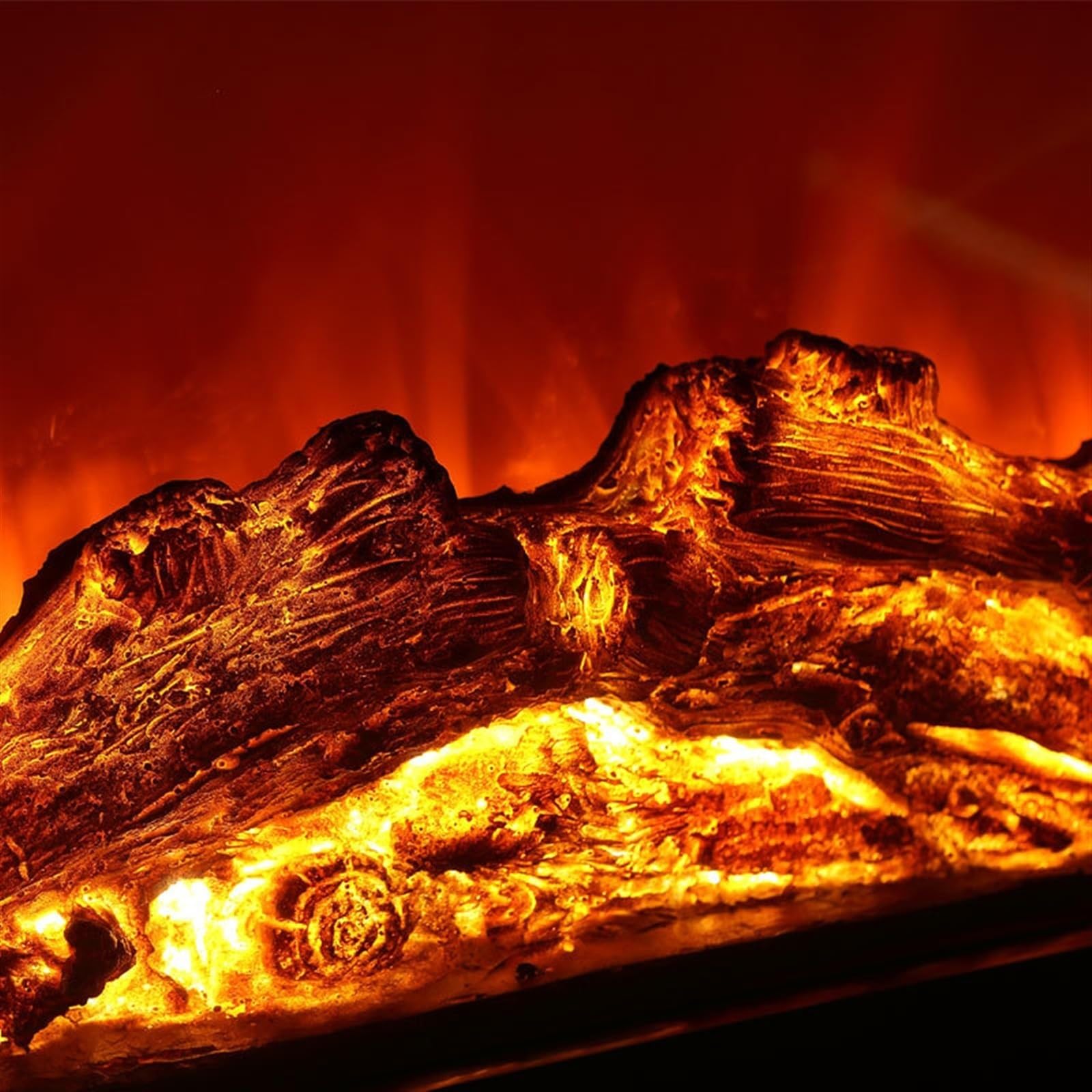 cheminée électrique de Salon Cheminée électrique Maison Style européen Salon Bois de Chauffage Simulation électronique Flamme(1000x170x500mm)