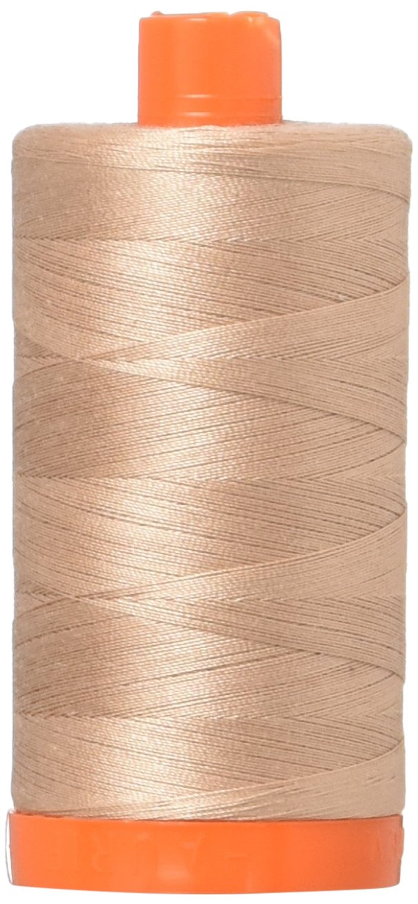Aurifil A1050-2375 Solid 50wt 1422yds Antique Blush Mako Cotton Thread