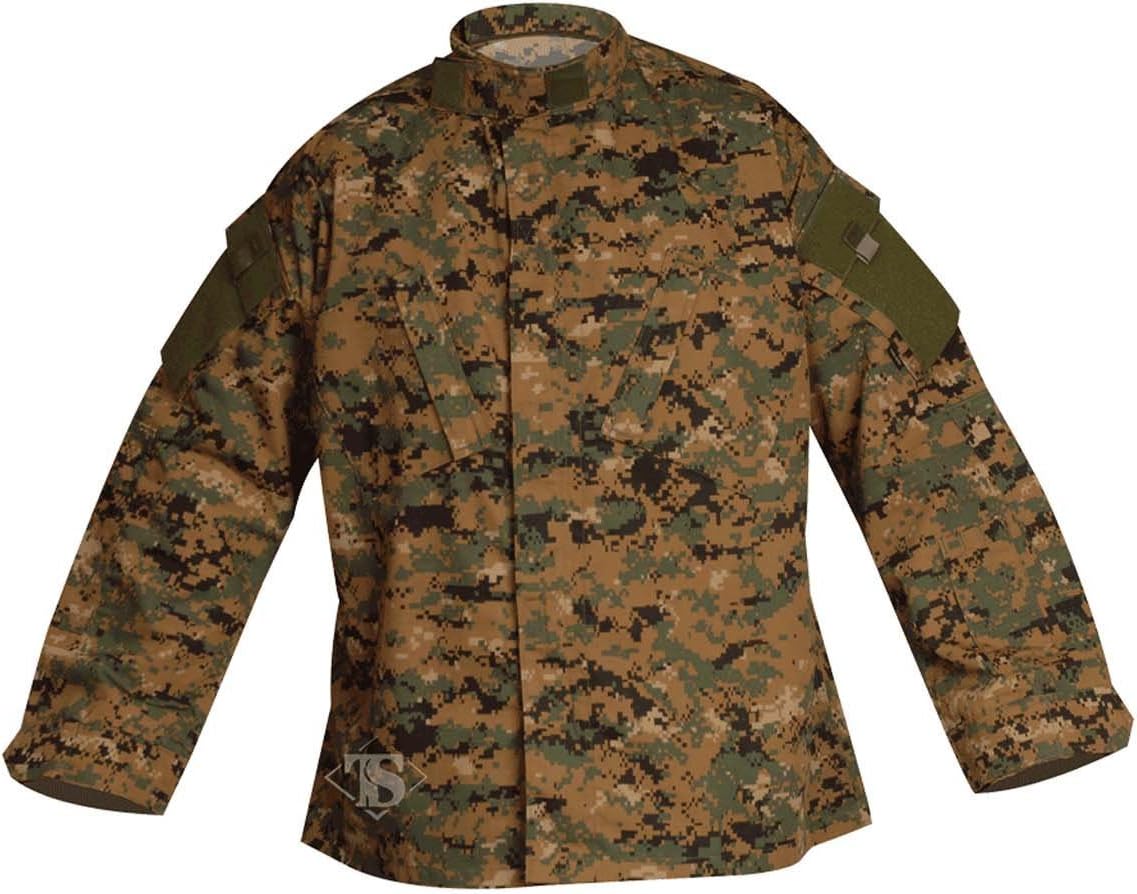 Tru-Spec 1267 Tactical Response Uniform Shirt, Woodland Digital Camo