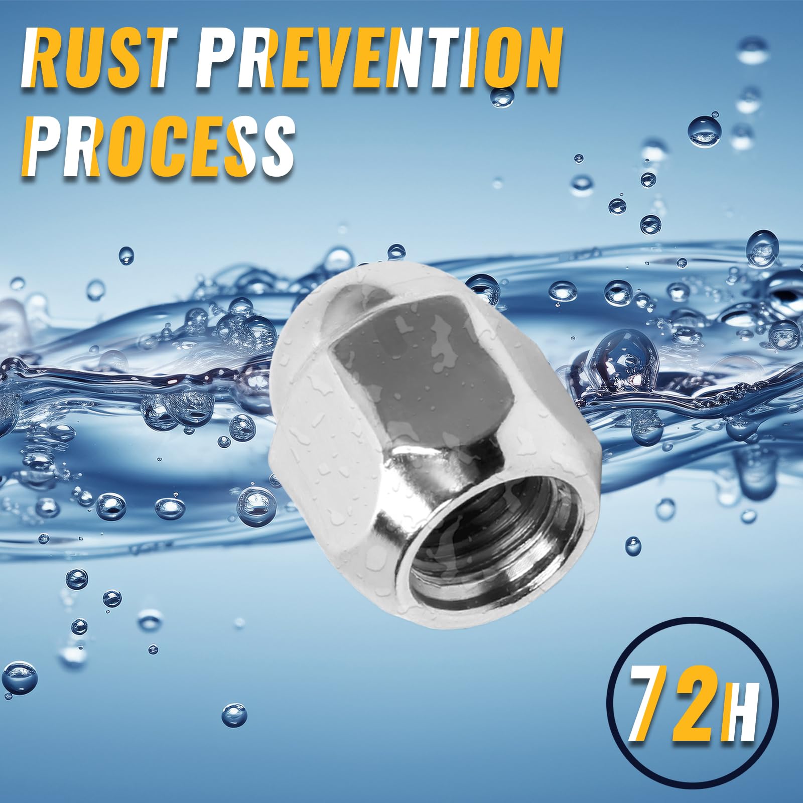 20-Piece M12x1.25 Chrome Lug Nut Set - OEM Style Mag Seat For Subaru Outback, Forester, Crosstrek, Ascent, Impreza (1994-2024)