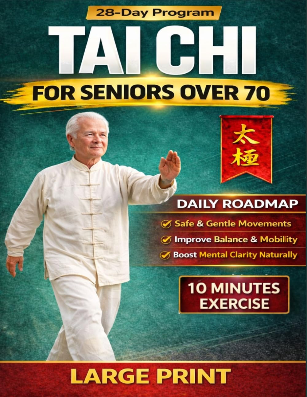Tai Chi for Seniors Over 70: Seated Tai Chi for Safer Movement, Better Balance, and Everyday Strength in Older Adults