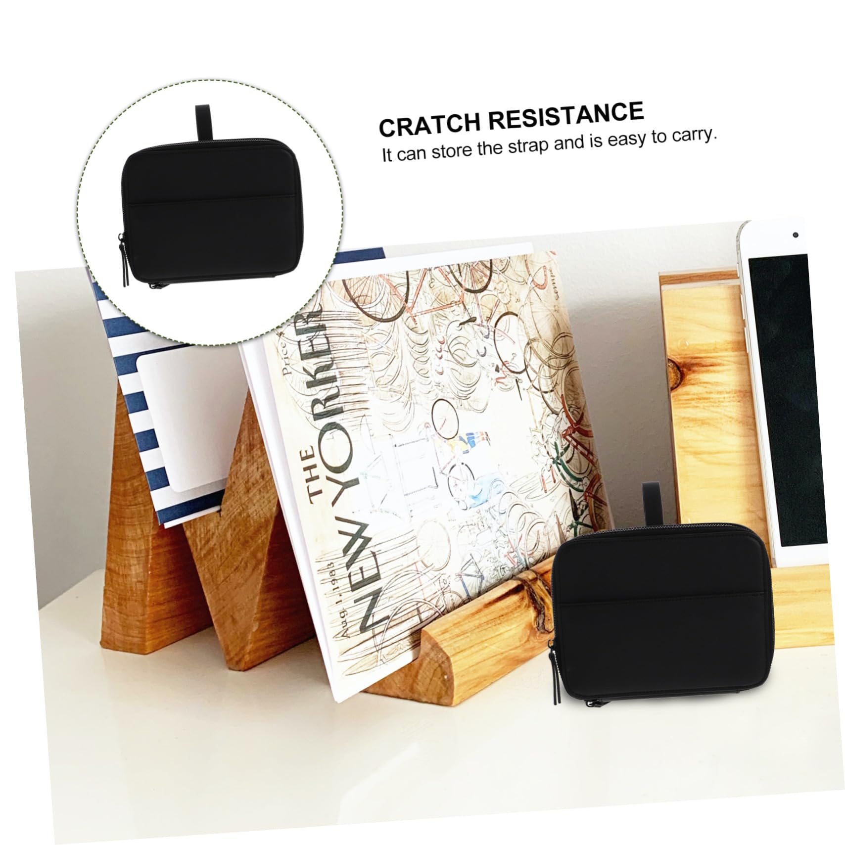 Bolsa de Almacenamiento para Correas de Reloj Material de Superfibra Resistente y Fácil de Transportar, Adecuado para Camping y Salidas
