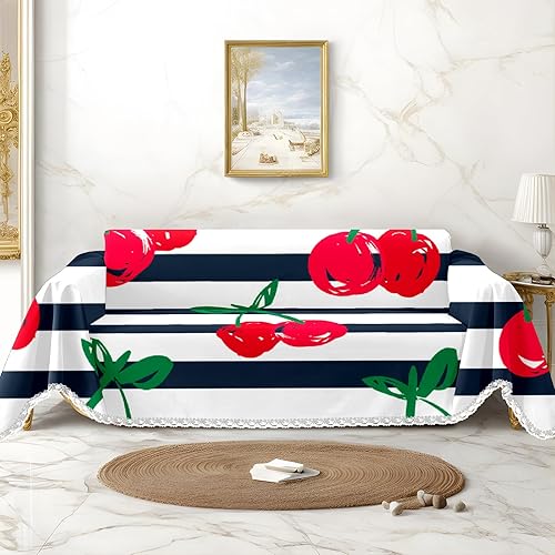 Vista 26 de Funda de sofá de acuarela de flores silvestres rosa y morada, fundas de sofá estampadas, fundas de sofá, fundas resistentes a las manchas, protector