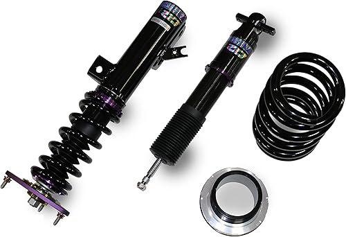 Miniatura 52 de D2 Racing RS Coilovers 36 MANERAS ajustables para 1993-2002 Nissan Marzo