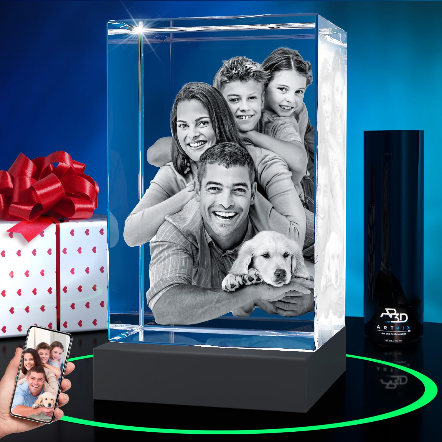 ArtPix 3D Crystal Photo