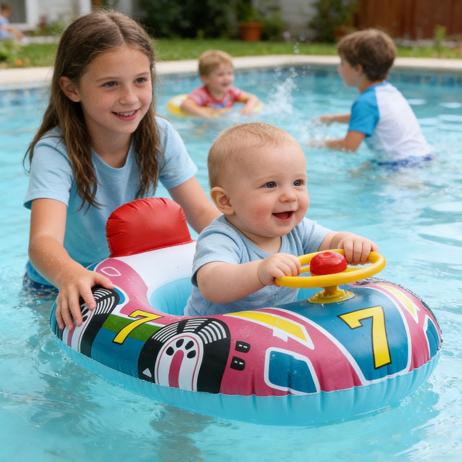 Flotteurs pour Piscine | Flotteur PVC Imperméable,Accessoires de Piscine et de Plage - pour Plage, Douche, Activités Nautiques, Fêtes, Garçons Et Filles