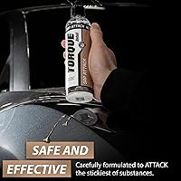 Vista 5 de Torque Detail Sap Attack 8oz - Elimina la savia de árboles, alquitrán, goma, residuos de pegatinas y asfalto - Removedor de savia, alquitrán