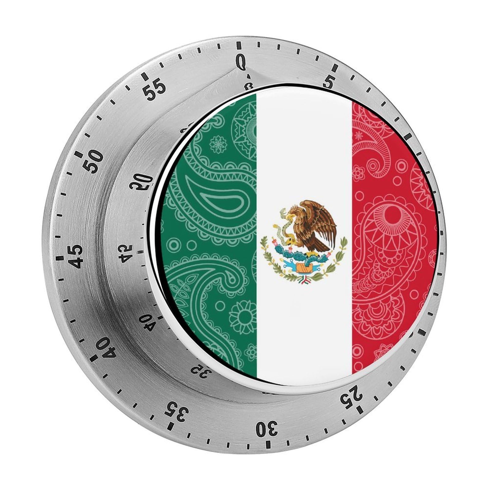 Mexican Paisley Flag Mechanical Rotary Timer, Used for Daily Timing