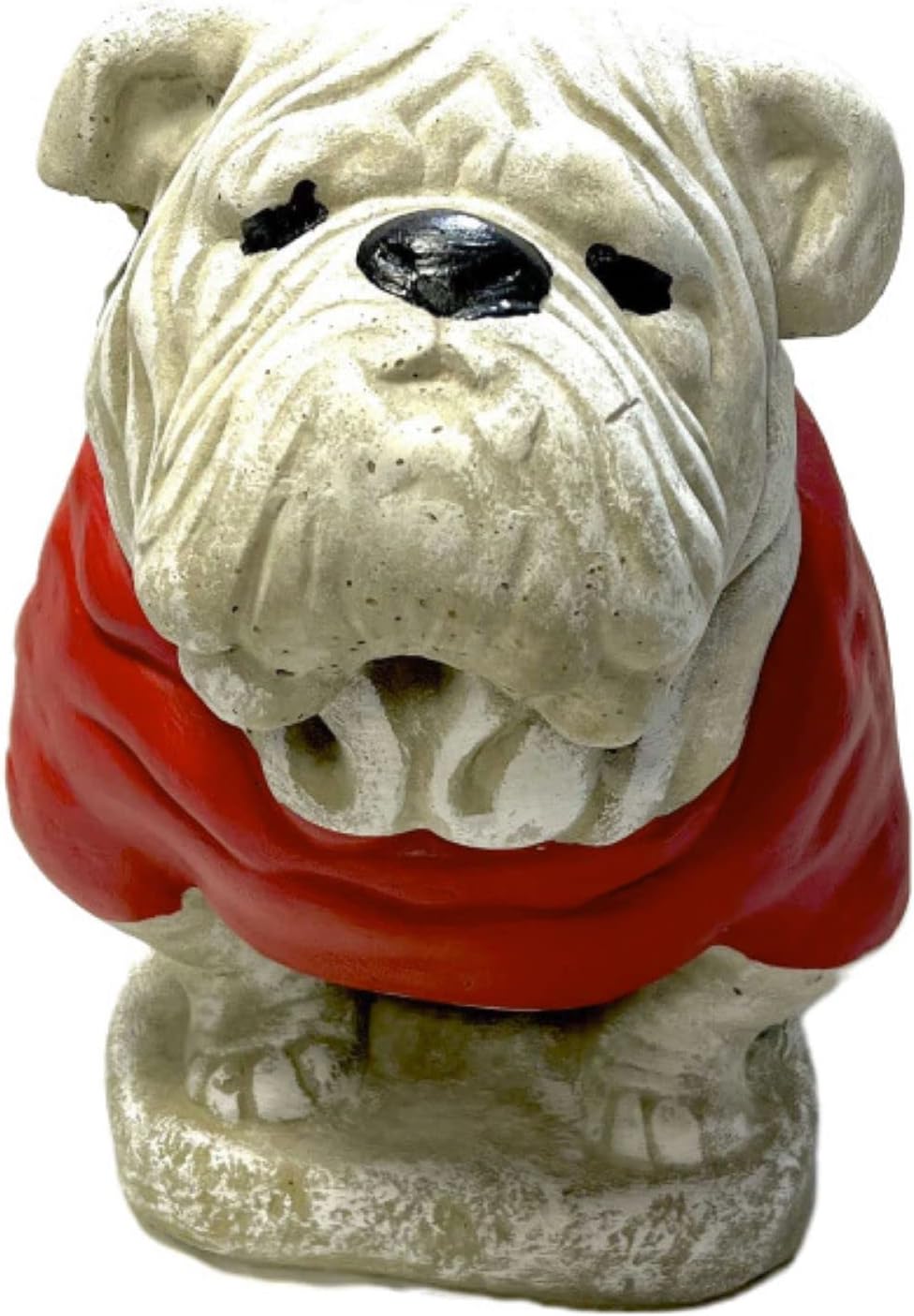 Solid Rock Stoneworks Medium Georgia Bulldog- 14" Tall- Lifelike