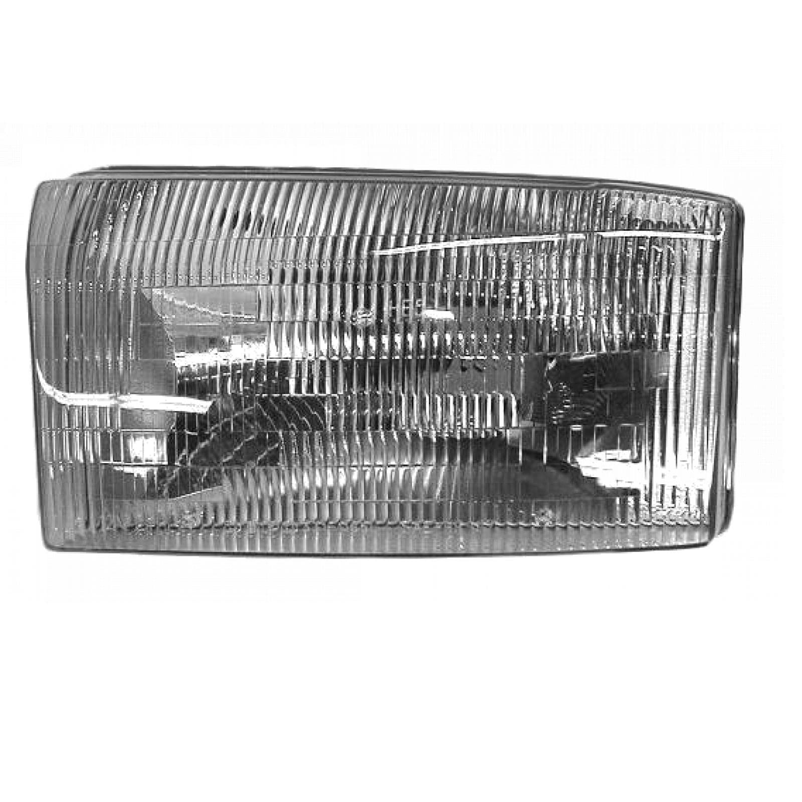 TRQ Driver Side Headlight Assembly Compatible with 2000-2004 Ford Excursion 1999-2004 F250 Super Duty Truck F350 Super Duty Truck 1999-2003 F450 F550 FO2502147