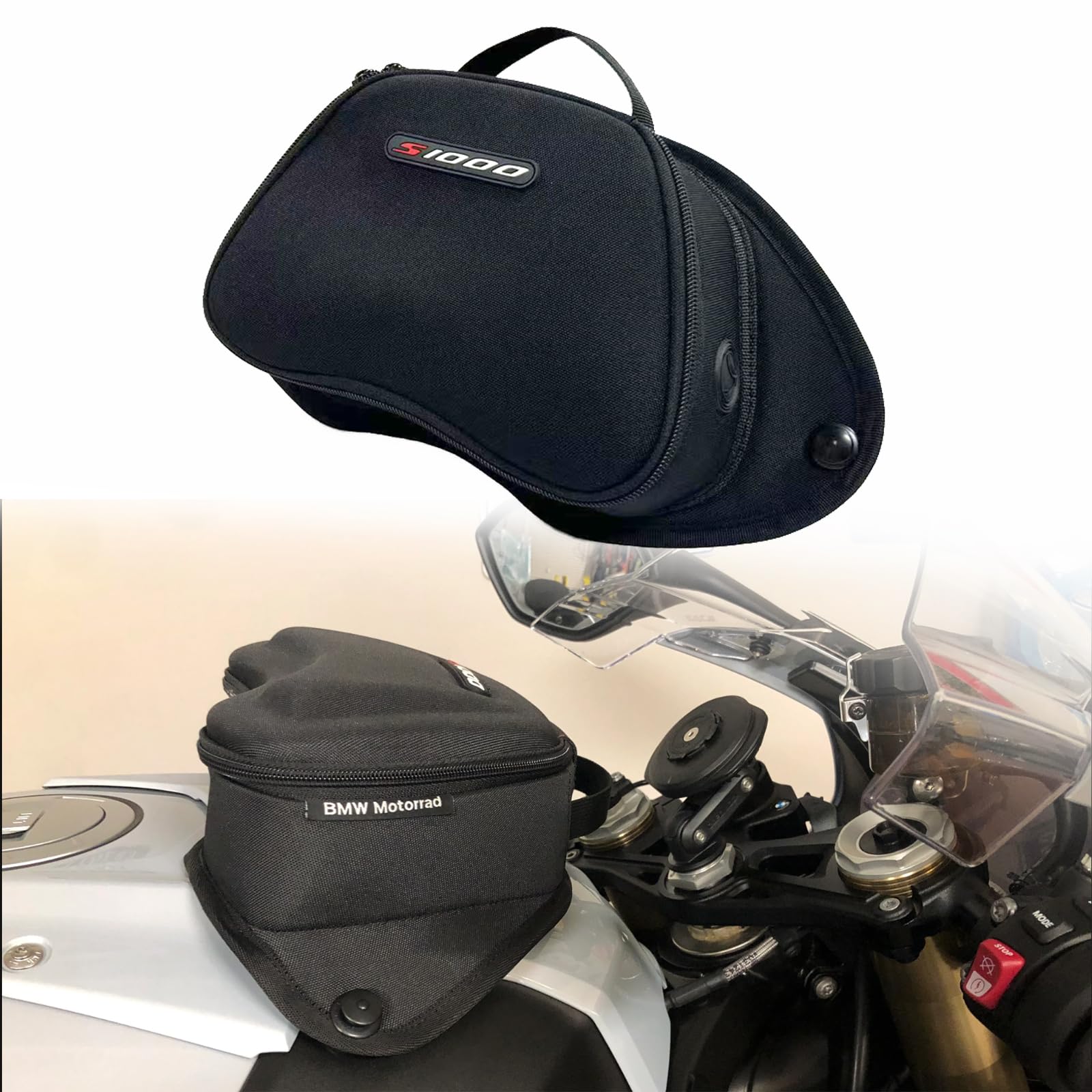 VITINO Motorcycle accessories fuel tank tool bag fuel tank bag kit Fit for BMW R1000R R1000RR 2020 2021 2022 2023 2024 Luggage Storage Bag