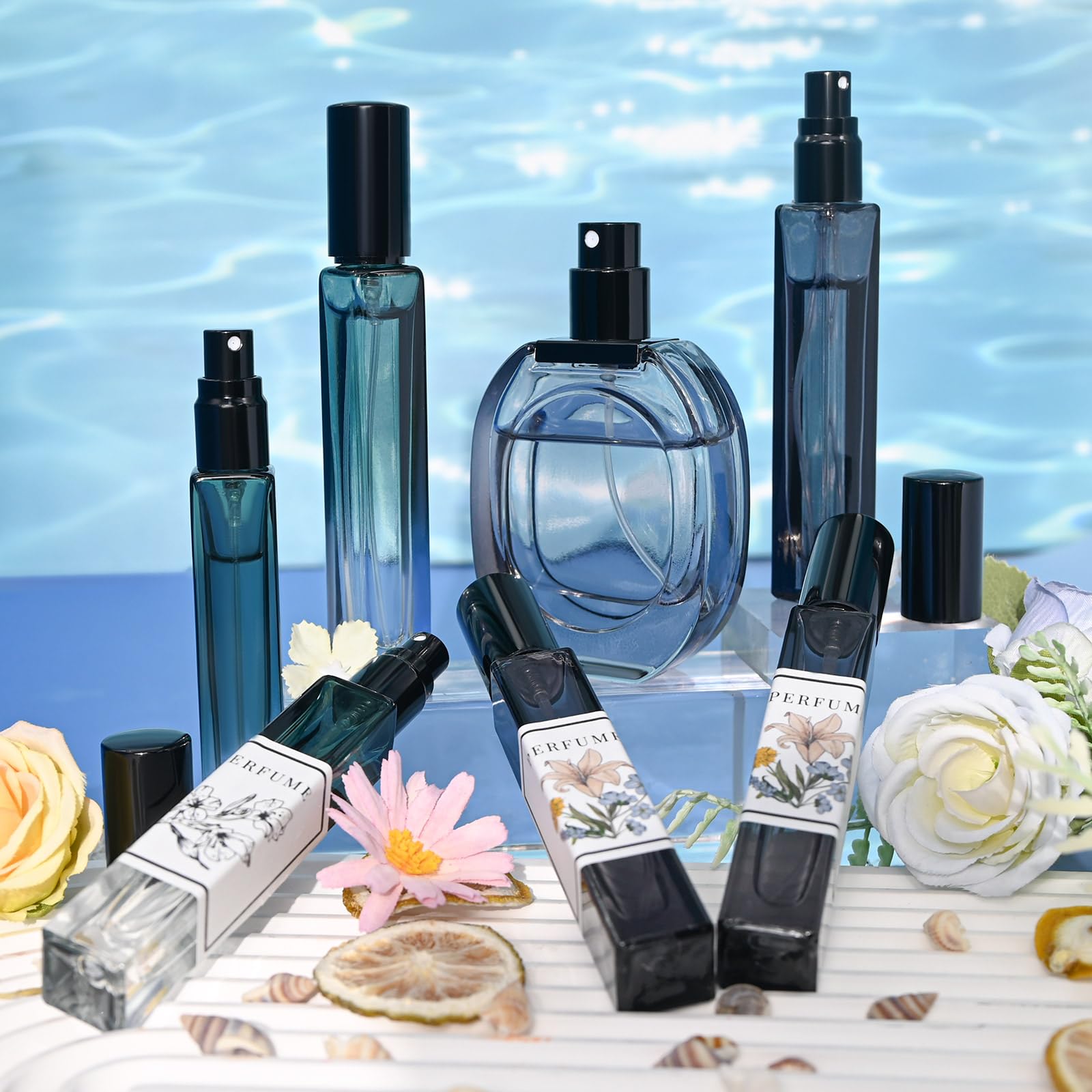 Parfüm Selber Machen Set für Herren DIY Eau de Cologne Herstellungsset mit ätherischen Ölen