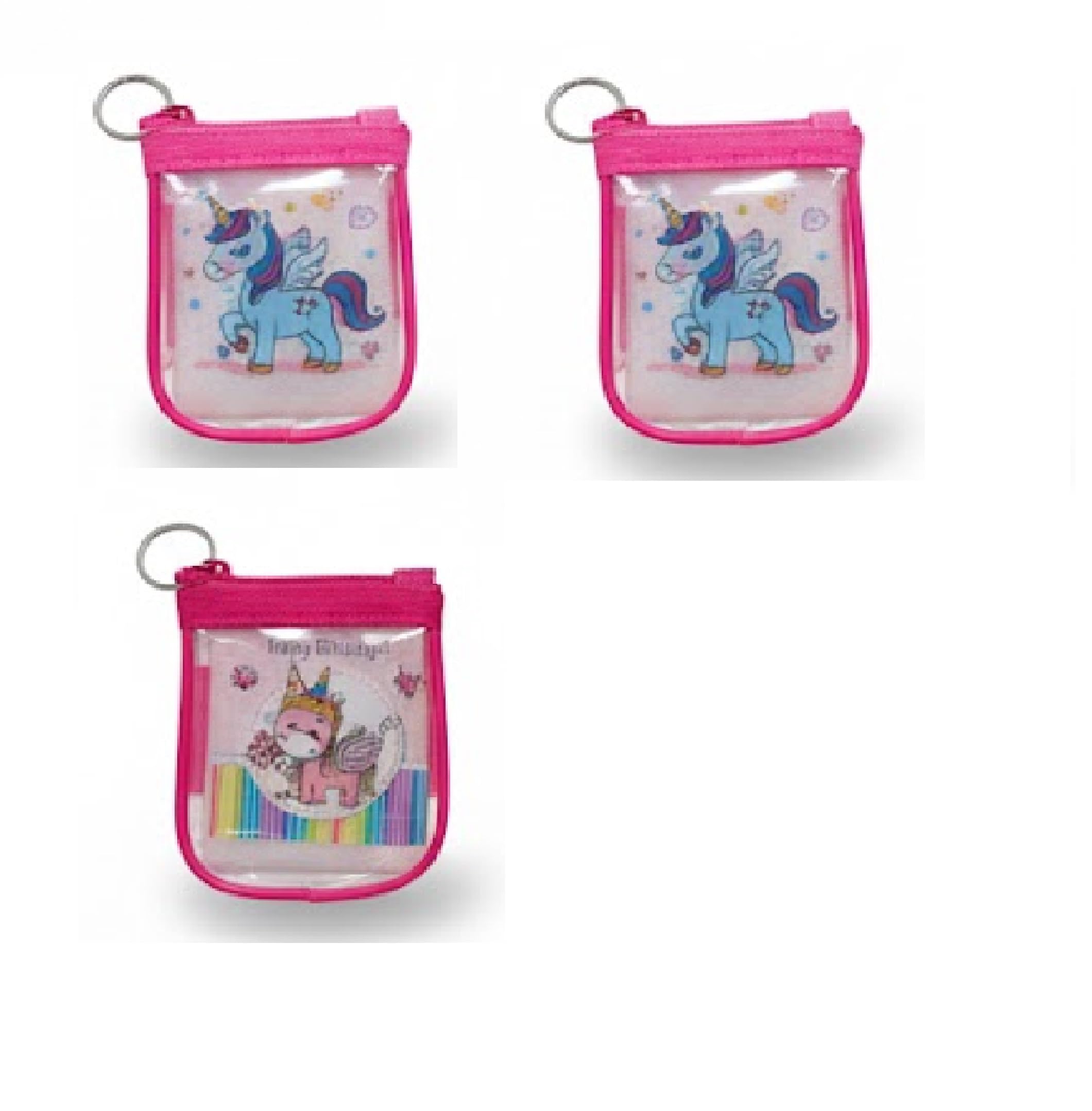 Transparent Pouch Trendy Purse for Stationery Accessories Women Wallet Bag, Pack of 3-image-15