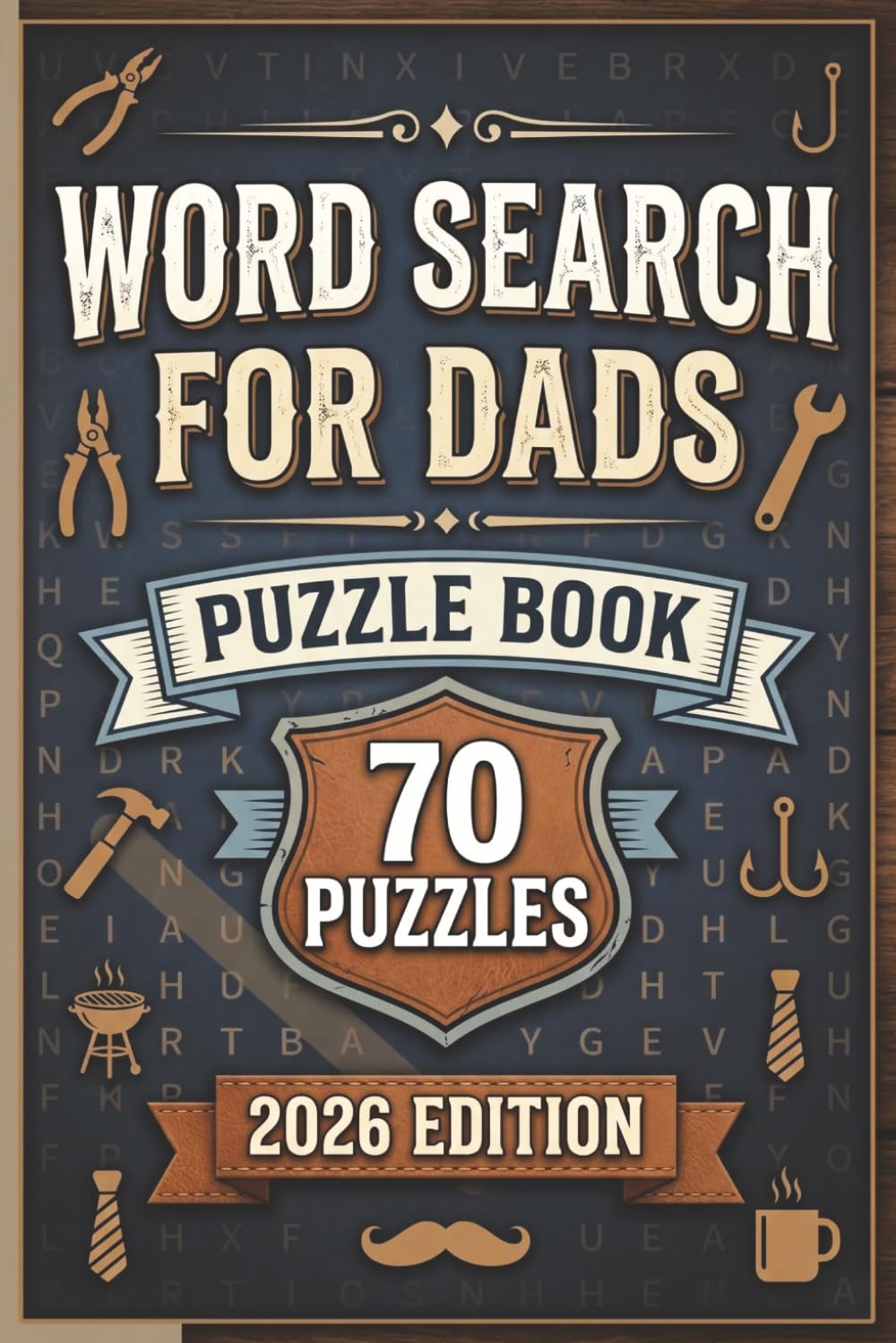 Dad Word Search Puzzle Book: 70 Word Relaxing Puzzles with Unique Words | Perfect Gift for Dad(Adult or Senior) | 6x9 inches