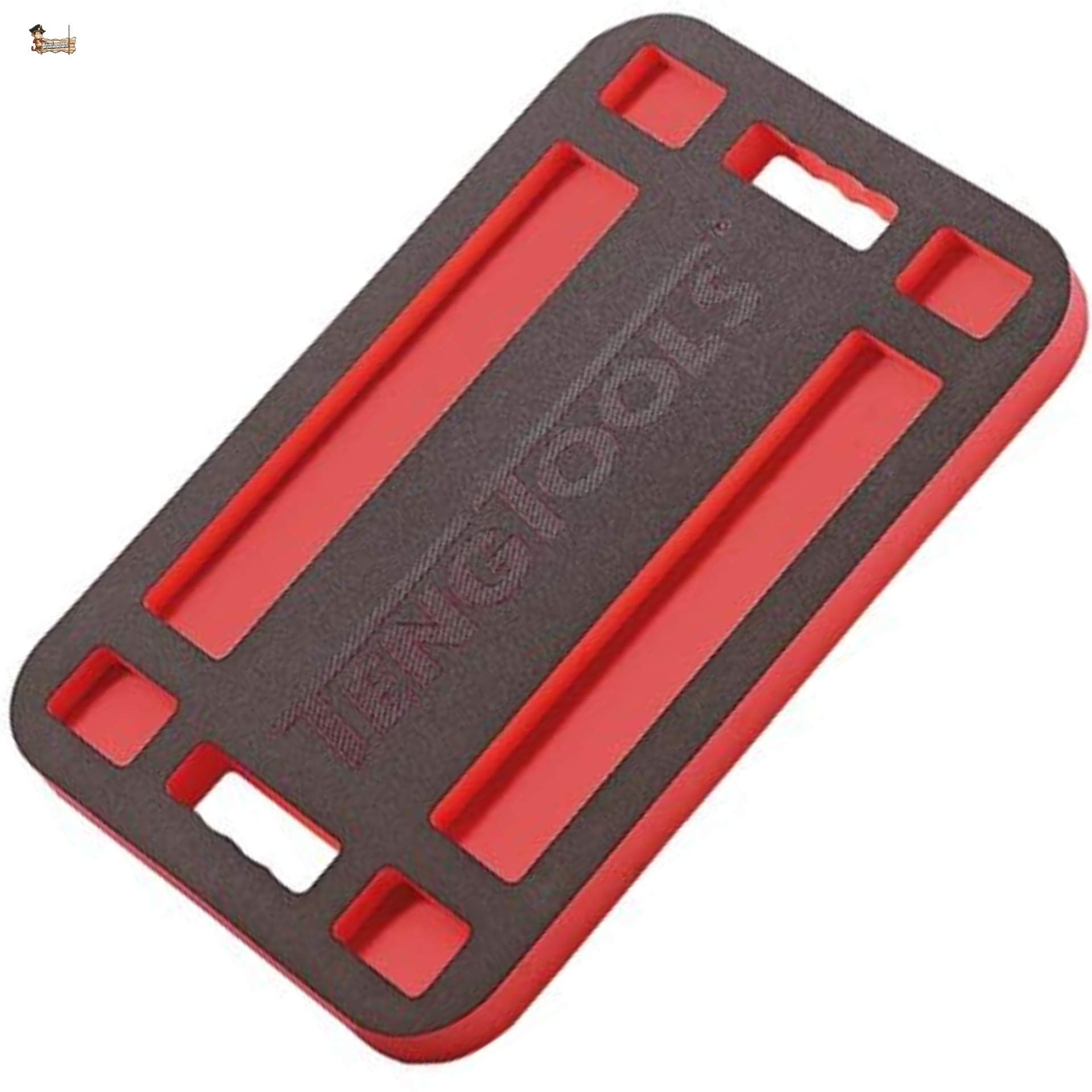 BricoLoco Protezione Ginocchiera da Giardino Lavoro Pavimento Ginocchiera Professionale Supporto in schiuma EVA Protezione Maniglia Integrata (1 450 x 210 mm con scomparti)