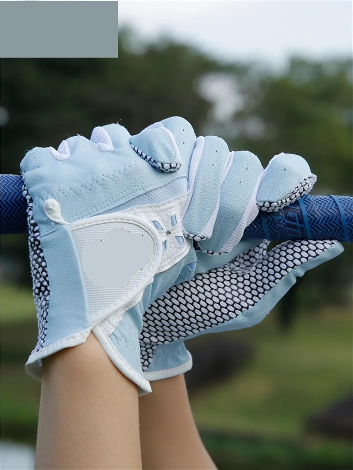 Compatible con Guantes de Golf PGM for Mujer, Microfibra de Cuero PU, partículas Antideslizantes, Transpirables, ultraligeros, Mano Izquierda y Derecha