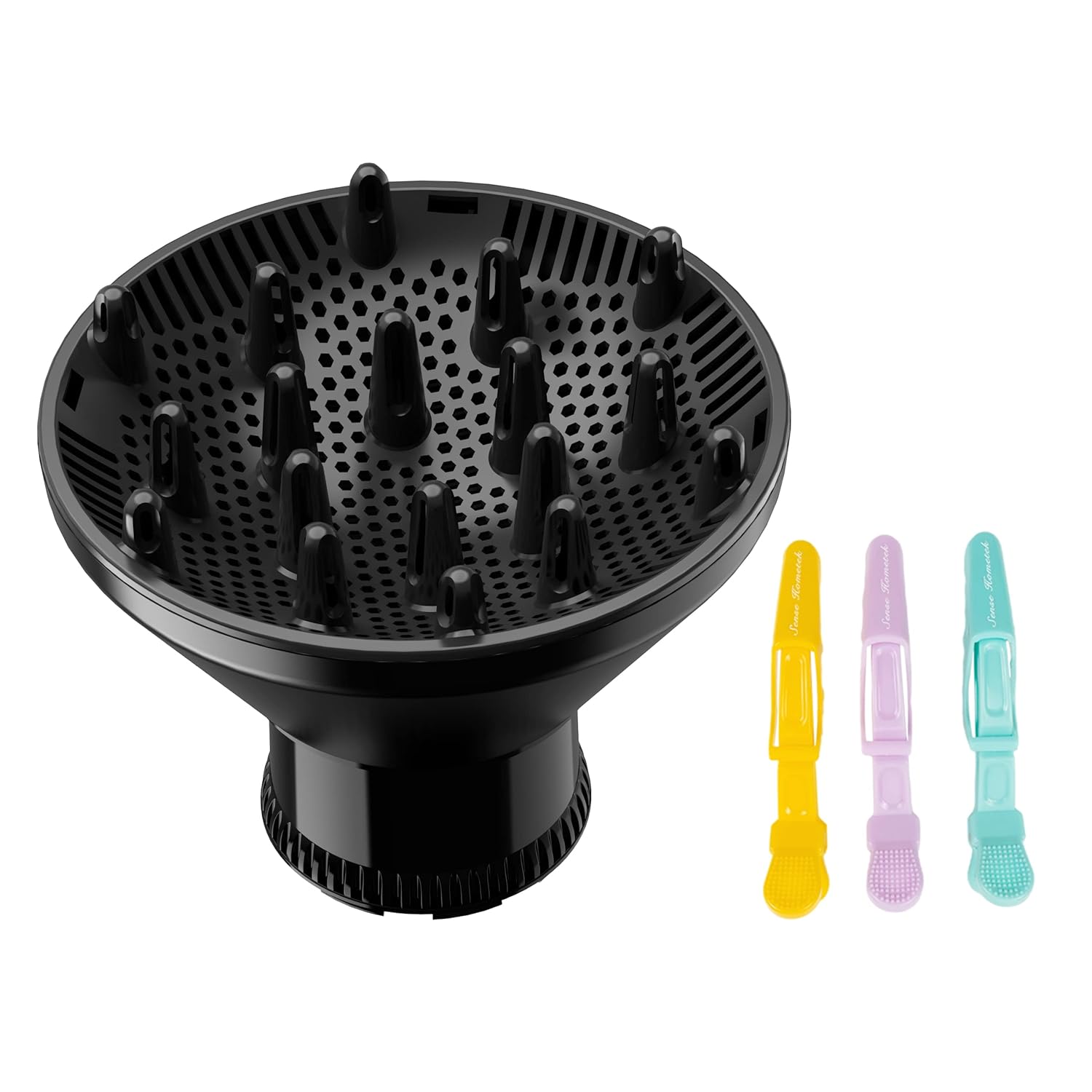 Amazon.com: Universal Hair Diffuser, Hair Dryer Attachment to Fit ...
