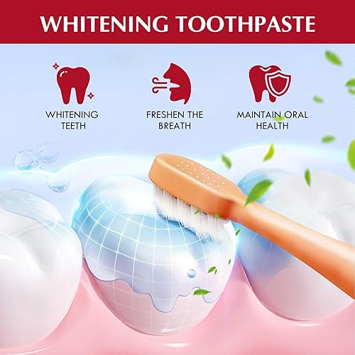 Miniatura 4 de PATO Sp-6 - Juego de pasta dental blanqueadora probiótica, limpieza profunda, eliminación de manchas, protección dental y aliento fresco, sabor